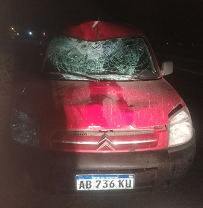 Un olavarriense atropell a un ciclista en Bolvar